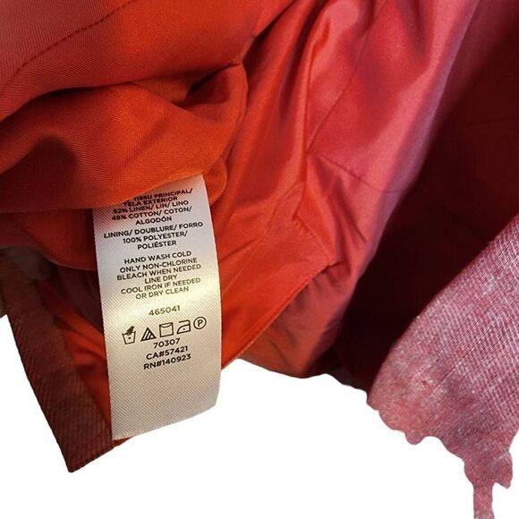 NWT Loft Size 6 Light Red Blazer - Picture 7 of 10
